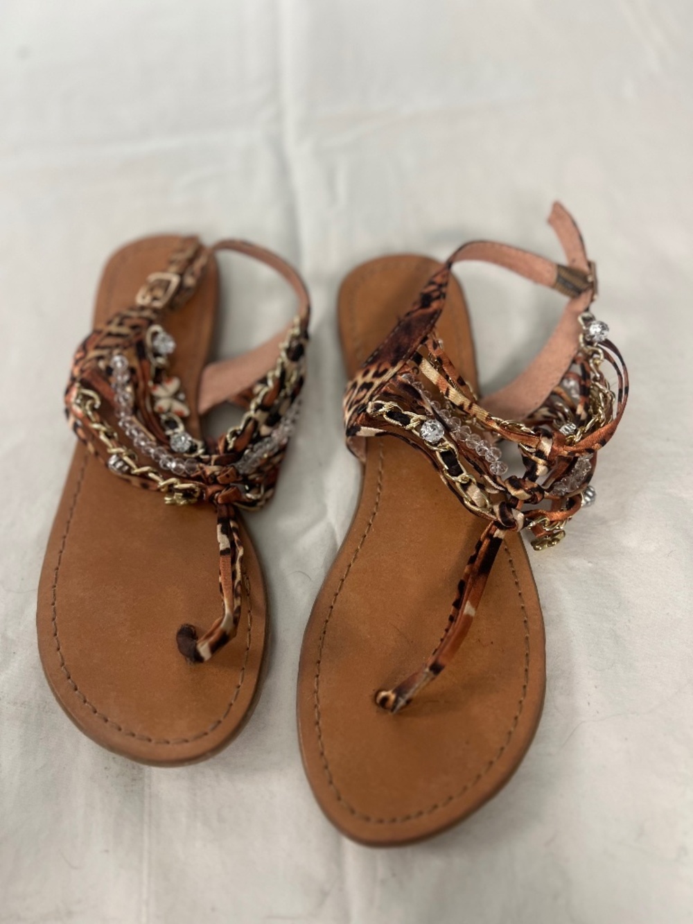 Zigis soho satin strap with embellishments